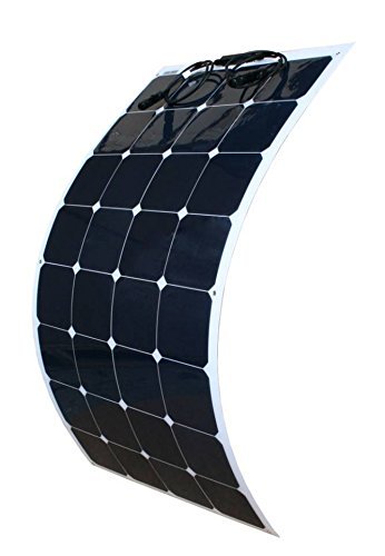 (4 pcs) WindyNation 100W 100 Watt 12V Bendable Flexible Solar Panel Battery Charger w/ Power Sunpower Cells for RV, Boat, Cabin, Off-Grid