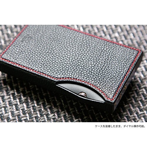 [Limited Model] From PJ Black Red Stitch Italian Leather Case for ONKYO DP-X1 9PJDPX1-BKR from Japan