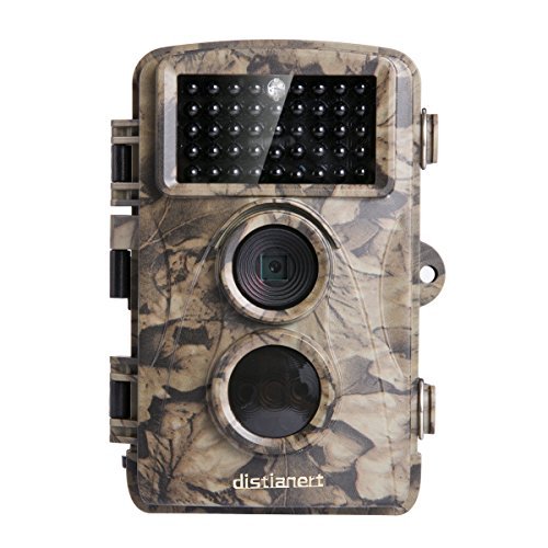 [Upgraded] Distianert 12MP 720P Game Camera Trail Camera Infrared No Glow Night Vision 65ft Waterproof IP56 with 44pcs 940nm IR LEDs