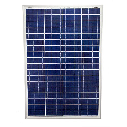 100 Watts 100W Solar Panel 12V Poly Off Grid Battery Charger for RV - Mighty Max Battery brand product