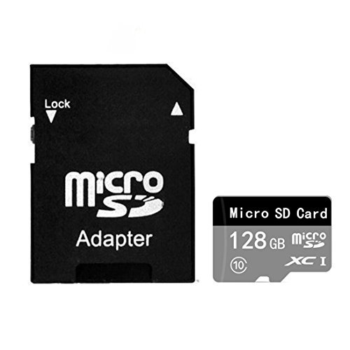 128GB Micro SD SDXC Memory Card High Speed Class 10 128gb With Micro SD Adapter [Generic Memory Card]