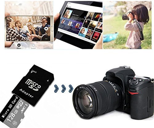 128GB Micro SD SDXC Memory Card High Speed Class 10 128gb With Micro SD Adapter [Generic Memory Card]