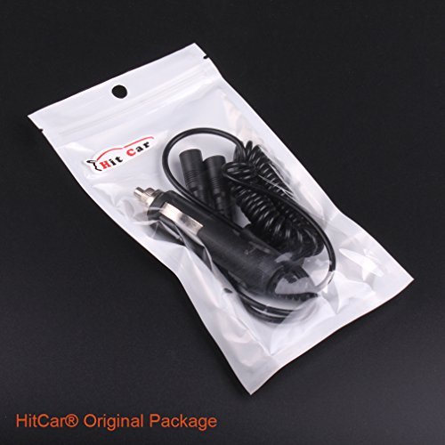 12V 12-Volt 24V DC 2.1mm Car Truck Bus Van Boat Cigarette Lighter Power Supply Adapter Charger Cable (DC 2.1mm Dual Female)by HitCar