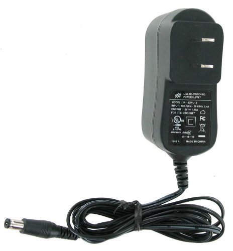 12V AC Adapter Power Supply For AT&T 3A-153WU12 LINEAR-SWITCHING - Non Retail Packaging - Black