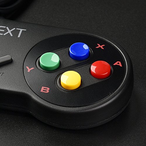 2 Pack iNNEXT SNES Retro USB Super Nintendo Controller Gamepad Joystick, USB PC Super Classic Controller Joypad Gamestick for Windows PC MAC Linux Raspberry Pi 3 Sega Genesis Higan