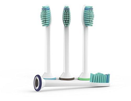 20 Philips Sonicare Compatible Toothbrush Heads Replacements HX6014 HX6013 ProResults fits DiamondClean, EasyClean, FlexCare, HealthyWhite, Hydroclean, Power Up, Plaque Control...