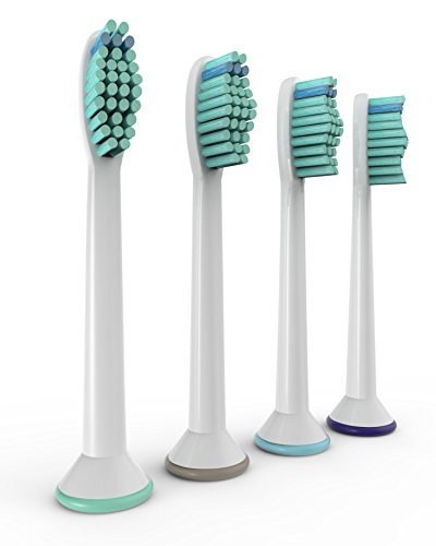 20 Philips Sonicare Compatible Toothbrush Heads Replacements HX6014 HX6013 ProResults fits DiamondClean, EasyClean, FlexCare, HealthyWhite, Hydroclean, Power Up, Plaque Control...