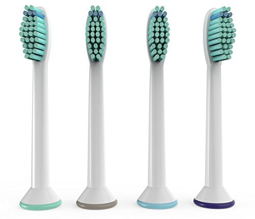 20 Philips Sonicare Compatible Toothbrush Heads Replacements HX6014 HX6013 ProResults fits DiamondClean, EasyClean, FlexCare, HealthyWhite, Hydroclean, Power Up, Plaque Control...