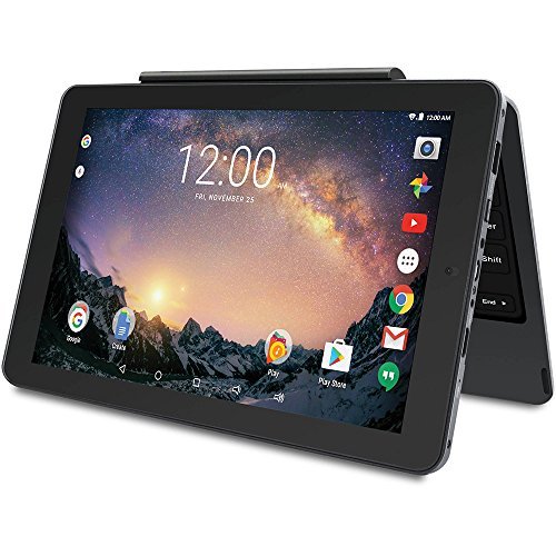 2016 Premium High Performance RCA Galileo Pro 11.5" 32GB Touchscreen Tablet Computer with Keyboard Case Quad-Core 1.3Ghz Processor 1G Memory 32GB HDD Webcam Wifi Bluetooth Android 6.0-Black