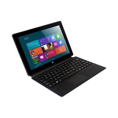 2016 RCA Cambio 10.1" 2-in-1 Tablet PC with Detachable Keyboard and Windows 10 (Black)