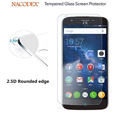 2x For ZTE Grand X3 Z959 Ballistic [Tempered Glass] Screen Protector (For ZTE Grand X3 Z959)