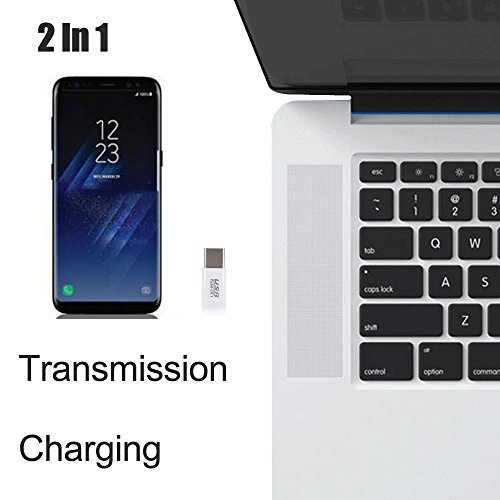 3 Pack USB Type C Adapter,Alled 2 Pcs USB-C to USB 3.0 and a USB-C to Micro USB for Galaxy S8 S8+, MacBook, ChromeBook Pixel, HTC 10, Nexus 5X, Nexus 6P, OnePlus 2 and More (3 Pack USB Type C Adapter)