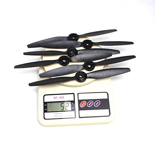 3 Pairs Blade A B Quick Release Propellers For Yuneec Typhoon H 480 Drone 6pcs (Black)