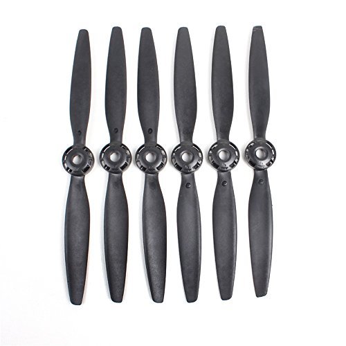 3 Pairs Blade A B Quick Release Propellers For Yuneec Typhoon H 480 Drone 6pcs (Black)