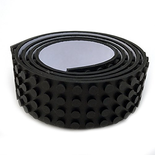 4 Stud Peel-n-BRICK Wide Brick Lego Tape, 3.2ft. BLACK