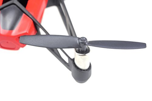 4pcs Propeller Props Blades Rotor for Parrot MiniDrone Rolling Spider, Black Color