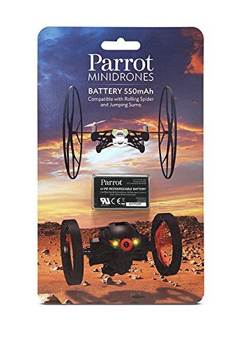 550mAh Lithium Polymer Battery for Parrot MiniDrone Rolling Spider and Jumping Sumo