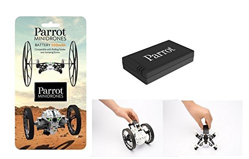 550mAh Lithium Polymer Battery for Parrot MiniDrone Rolling Spider and Jumping Sumo