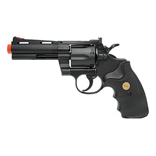 937 UHC 4 inch revolver, Black airsoft gun