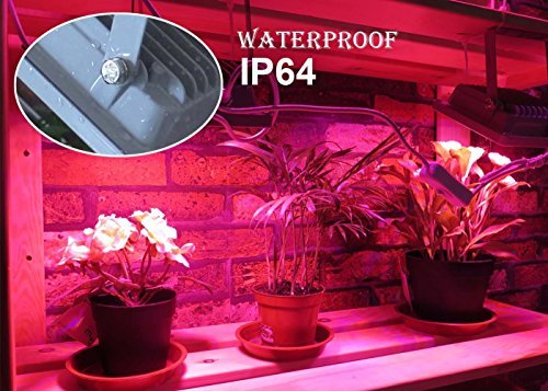 ACKE LED Grow Light Plant Light Full Spectrum for Seedlings Hydroponics Grow Lights of Plants Veg Herbs (SMD with Swithch)