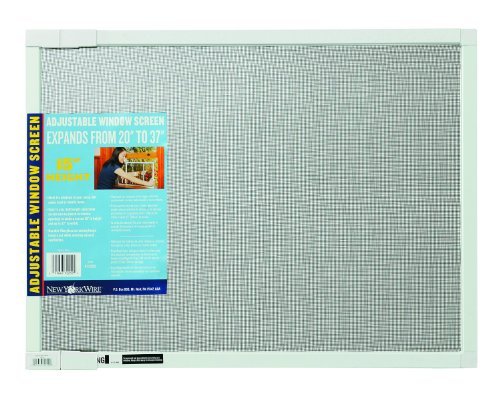 ADFORS Adjustable Screen, 15\" x 37\", Charcoal