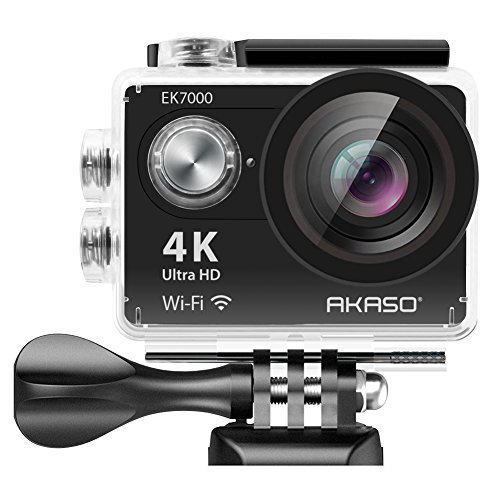 AKASO EK7000 4K WIFI Sports Action Camera Ultra HD Waterproof DV Camcorder 12MP 170 Degree Wide Angle