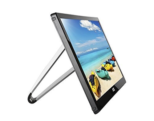 AOC i1659fwux 16-inch IPS Ultra Slim Full HD 1920x 1080, 220cd/m2, USB 3.0 powered portable LED monitor w/case