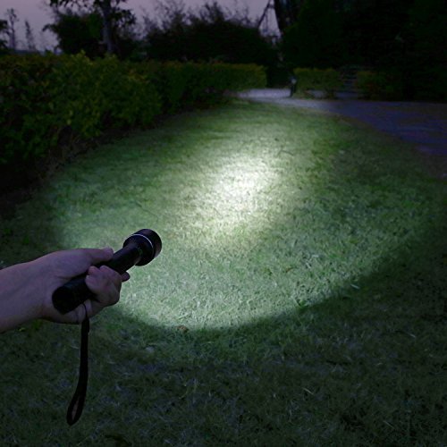 AUKEY Flashlight, 965-Lumen Ultra-Bright Light, Modular LED Flashlight with 2 Light Modes and Brightness Control for Camping, Hiking, or Household Use