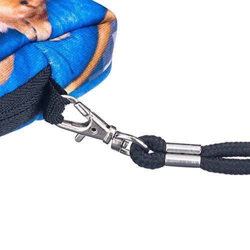 AUPET Cute Dogs Design Digital Camera Case Bag Pouch Coin Purse with Strap For Sony Samsung Nikon Canon Kodak