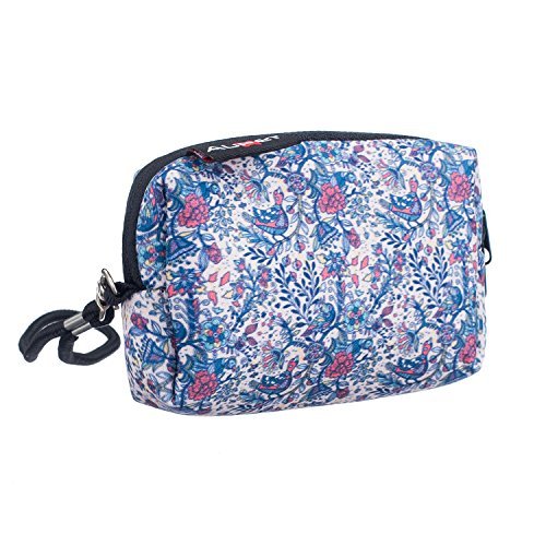 AUPET Flower Design Digital Camera Case Bag Pouch Coin Purse with Strap For Sony Samsung Nikon Canon Kodak