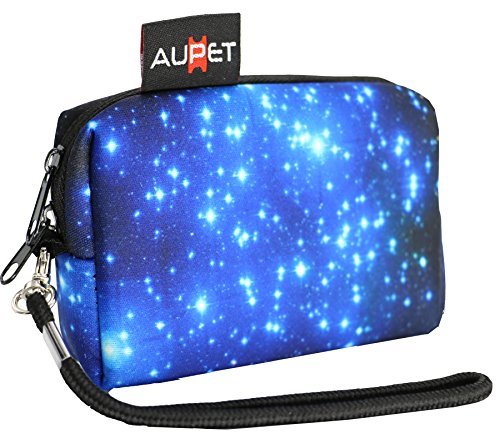 AUPET Star Design Digital Camera Case Bag Pouch Coin Purse with Strap For Sony Samsung Nikon Canon Kodak