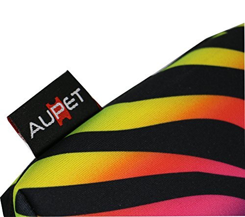 AUPET Zebra Print Design Digital Camera Case Bag Pouch Coin Purse with Strap For Sony Samsung Nikon Canon Kodak