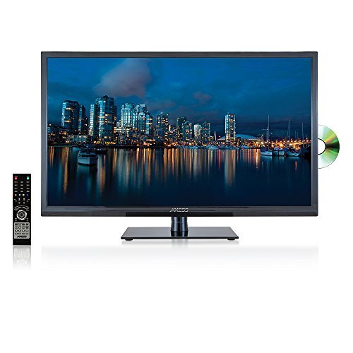 AXESS TVD1801-32 32-InchLED HDTV, Features VGA/HDMI/SD/USB Inputs, Built-In DVD Player, Full Function Remote