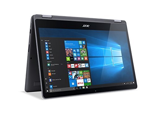 Acer Aspire R 15 Convertible Laptop, 7th Gen Intel Core i5, 15.6" Full HD Touch, 8GB DDR4, 1TB HDD, Steel Gray, R5-571T-57Z0