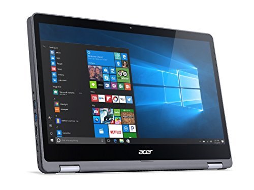 Acer Aspire R 15 Convertible Laptop, 7th Gen Intel Core i5, 15.6" Full HD Touch, 8GB DDR4, 1TB HDD, Steel Gray, R5-571T-57Z0