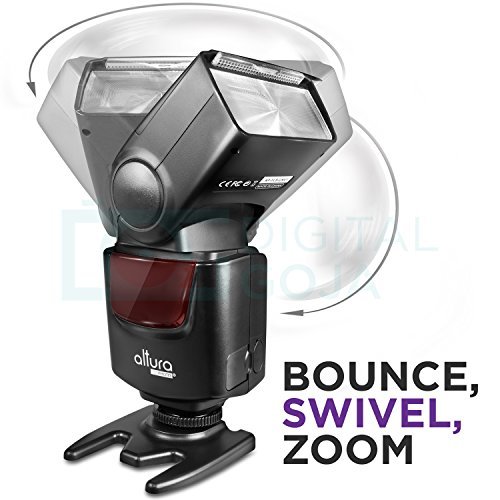 Altura Photo AP-UNV1 DSLR Camera Flash Speedlite for Canon Nikon