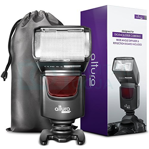Altura Photo AP-UNV1 DSLR Camera Flash Speedlite for Canon Nikon
