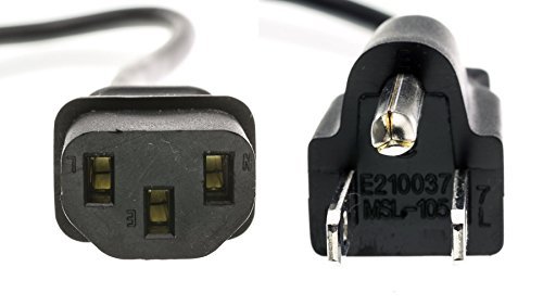 Amamax® 15 Feet Extra Long AC Power Cord Cable for VIZIO TV with Life Time Warranty (UL Listed)