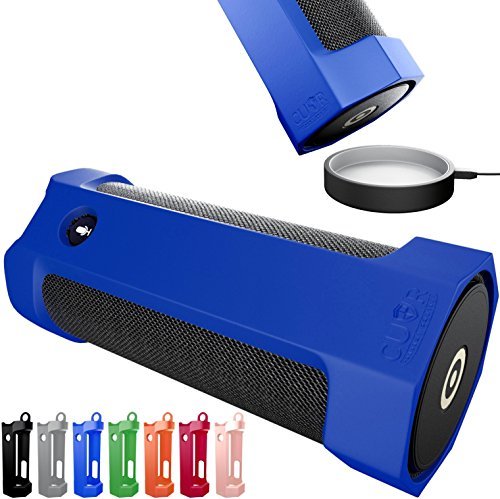 Amazon Tap Case Sling Cover [Anti-Roll] Easily Dock on Your USB Charger Cradle Base Now With The Best Bottomless Silicone Design by CUVR (Blue)