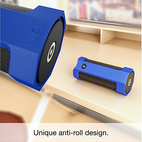 Amazon Tap Case Sling Cover [Anti-Roll] Easily Dock on Your USB Charger Cradle Base Now With The Best Bottomless Silicone Design by CUVR (Blue)