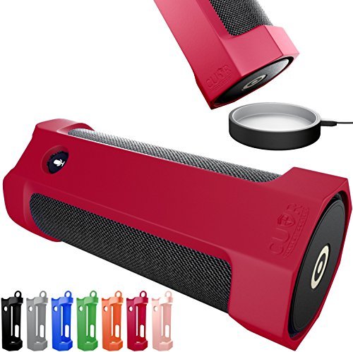 Amazon Tap Case Sling Cover by Cuvr | Easy to Dock and Anti Roll Accessories (Red)