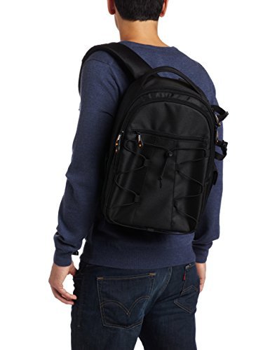 AmazonBasics Backpack for SLR/DSLR Cameras and Accessories - Black