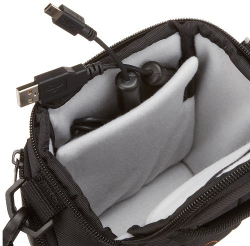 AmazonBasics Fixed Zoom/Compact System Camera Case (Gray Interior)