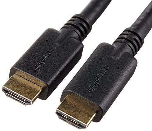 AmazonBasics High-Speed CL3-Rated HDMI Cable with RedMere - 35 Feet