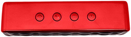 AmazonBasics Portable Wireless Bluetooth Speaker - Red