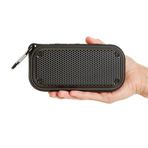 AmazonBasics Shockproof and Waterproof Bluetooth Wireless Speaker