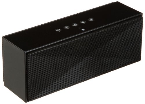 AmazonBasics Wireless Bluetooth Dual 3W Speaker with Built-in Microphone - Black