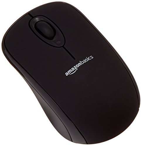 AmazonBasics Wireless Mouse with Nano Receiver (MGR0975)