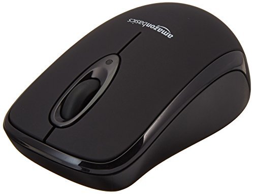 AmazonBasics Wireless Mouse with Nano Receiver (MGR0975)