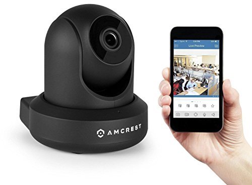 Amcrest IP2M-841 ProHD 1080P (1920TVL) Wireless WiFi IP Camera, Black